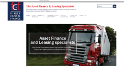 Desktop Screenshot of firstcapitalfinance.co.uk